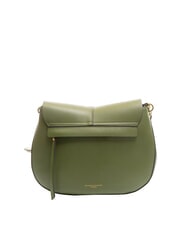 GIANNI CHIARINI HELENA ROUND Geantă mică de umăr din piele foc adânc - Genți femei - 4