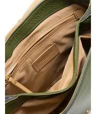 GIANNI CHIARINI HELENA ROUND Geantă mică de umăr din piele foc adânc - Genți femei - 6