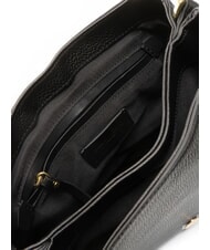 GIANNI CHIARINI HELENA ROUND Geantă mică de umăr din piele negru - Genți femei - 5