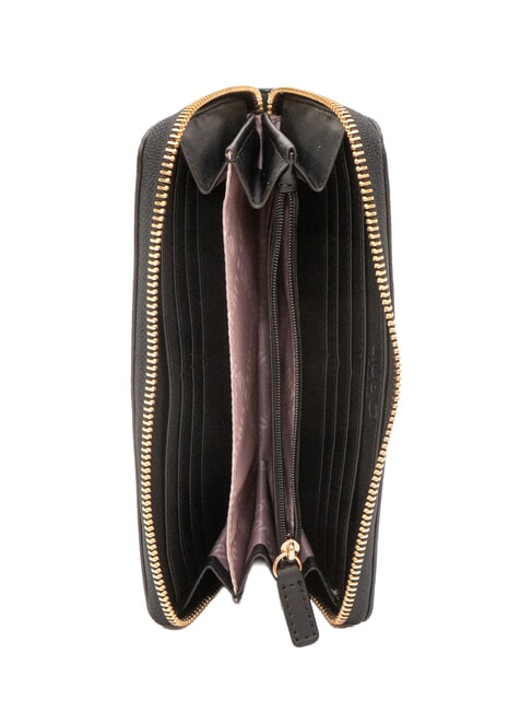 CALIWEN Portofel mare cu fermoar BLACK - Portofele femei