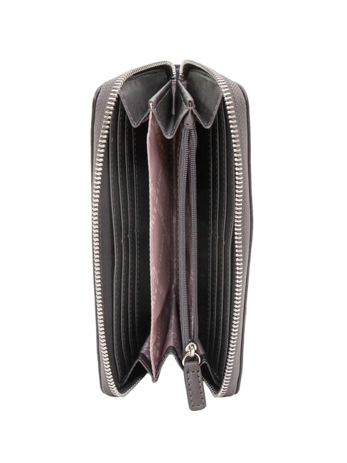 CALIWEN Portofel mare cu fermoar antracit met. - Portofele femei