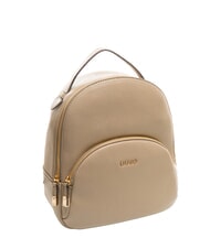 LIUJO MANHATTAN Rucsac rotund mediu cu buzunar taupe de deșert - Genți femei - 2
