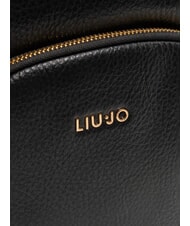 LIUJO MANHATTAN Rucsac rotund mediu cu buzunar BLACK - Genți femei - 4