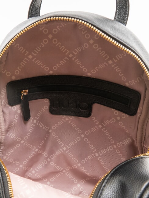 EVRIM Rucsac mediu cu buzunare BLACK - Genți femei