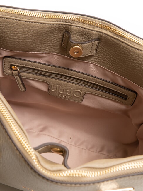 MANHATTAN Geantă medie taupe de deșert - Genți femei