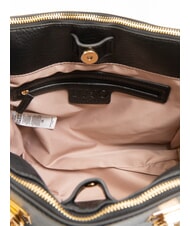 LIUJO MANHATTAN Geantă medie BLACK - Genți femei - 5