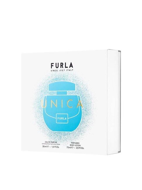 UNICA Kit apa de parfum 30ml + crema de corp 75ml sticlă albastră - Parfumuri pentru femei
