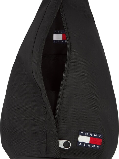TJM ESS DAILY Rucsac cu un singur umăr negru - Rucsacuri pentru școală și timp liber
