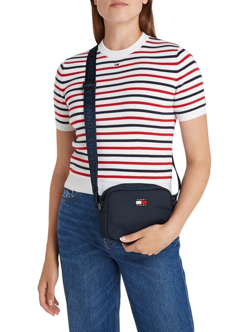 TJW DAILY  Geantă de umăr mini marina de noapte întunecată - Genți femei