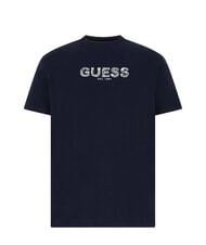 GUESS BSC EMBROIDERY LOGO Tricou din bumbac cu logo brodat smart blue multi - tricou - 4