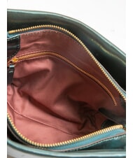 COCCINELLE CAMPIONARIO - BOHEME PEPITA Geantă mini din piele metalică verdeață de varză - Genți femei - 3