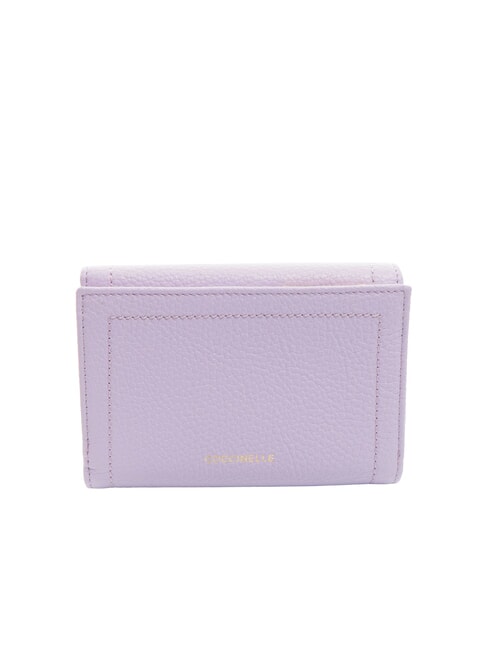 CAMPIONARIO - TALEA Portofel mediu din piele ciocănită lav./lav. - Portofele femei