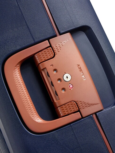 MONCEY MR  Cărucior pentru bagaje de m&acirc;nă albastru de cerneală - Bagaje de m&acirc;nă