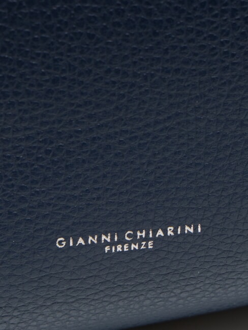 EMANUELA Rucsac din piele BLUE - Genți femei