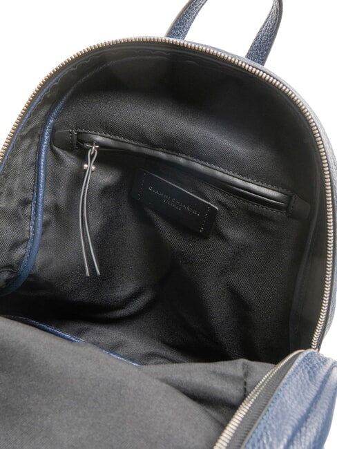 EMANUELA Rucsac din piele BLUE - Genți femei