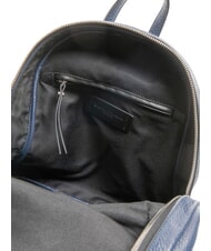 GIANNI CHIARINI EMANUELA Rucsac din piele BLUE - Genți femei - 5