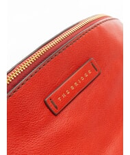 THE BRIDGE MARGHERITA  Borsetă din piele coacăze / aur - Genți femei - 4