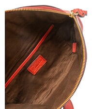 THE BRIDGE MARGHERITA  Borsetă din piele coacăze / aur - Genți femei - 5