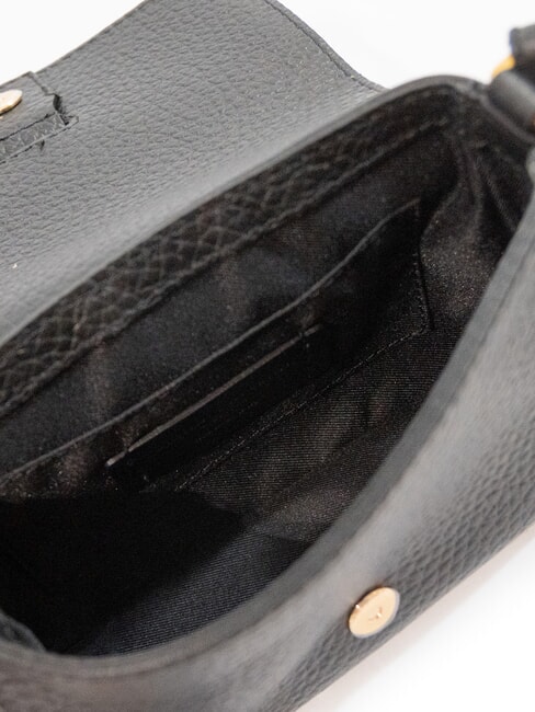 MARISOL Geantă din piele cu dublă funcție negru - Genți femei