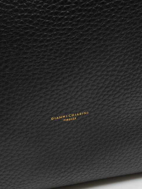 BLOOM Geantă de umăr, din piele negru - Genți femei