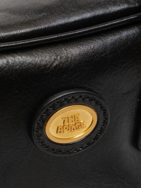 STORY DONNA Geantă mini, cu curea de umăr Negru de aur - Genți femei