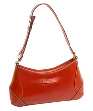 THE BRIDGE GIORGIA Geanta de umar din piele portocaliu ars abb. aur - Genți femei - 2
