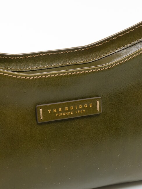 GIORGIA Geanta de umar din piele cimbru abb aur - Genți femei