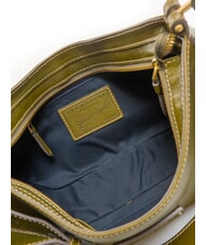 THE BRIDGE GIORGIA Geanta de umar din piele cimbru abb aur - Genți femei - 5