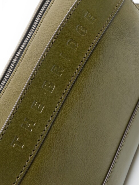 GIACOMO  Frumusețe în piele cimbru/ruteniu închis - Truse de toaletă