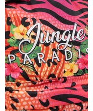 YNOT JUNGLE PARADISE Rucsac imprimat fucsie - Genți femei - 3