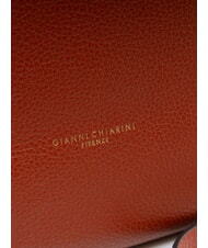 GIANNI CHIARINI OTTAVIA Geantă de umăr, piele roșu cărămiziu - Genți femei - 3
