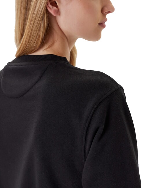 STUDDED LOVE Hanorac cu guler rotund și imprimeu cu ținte jetbla - Hanorace pentru femei