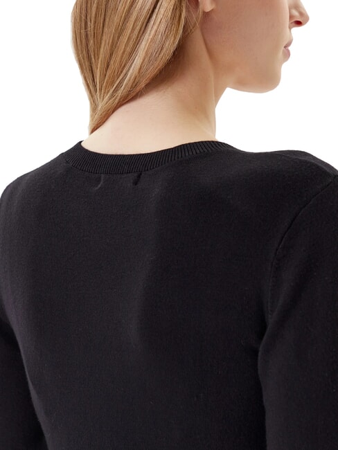 KENZIE LOGO Pulover cu decolteu &icirc;n V jetbla - Pulovere pentru femei