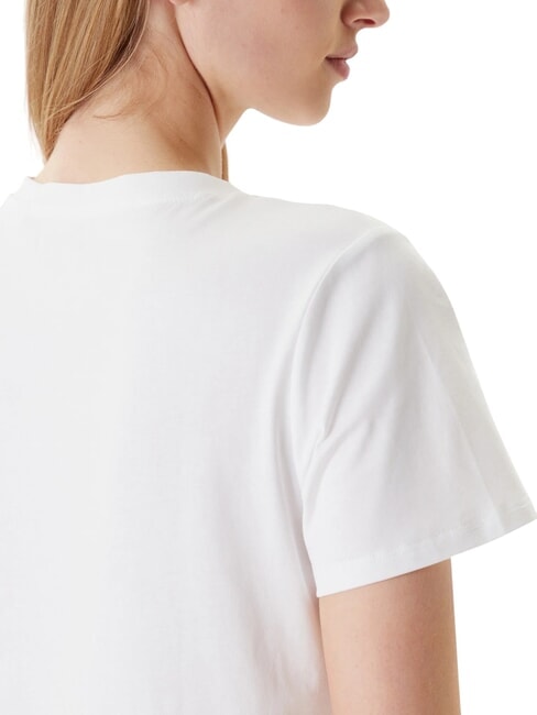 FLOWER BLING Tricou cu imprimeu și aplicație alb purpuriu - tricou