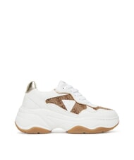 GUESS HAPYY4  Adidași Bej / maro - Pantofi femei - 2