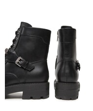 GUESS YANZY  Ghete la gleznă BLACK - Pantofi femei - 4