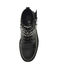 GUESS FYNAL  Ghete la gleznă BLACK - Pantofi femei - 4