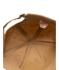 SUN68 LOGO Șapcă de baseball din bumbac nisip - Căciuli - 4