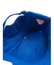 SUN68 LOGO Șapcă de baseball din bumbac albastru - Căciuli - 4