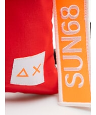 SUN68 NYLON Geantă de nailon cu buzunar roșu aprins - Genți de umăr bărbați - 3