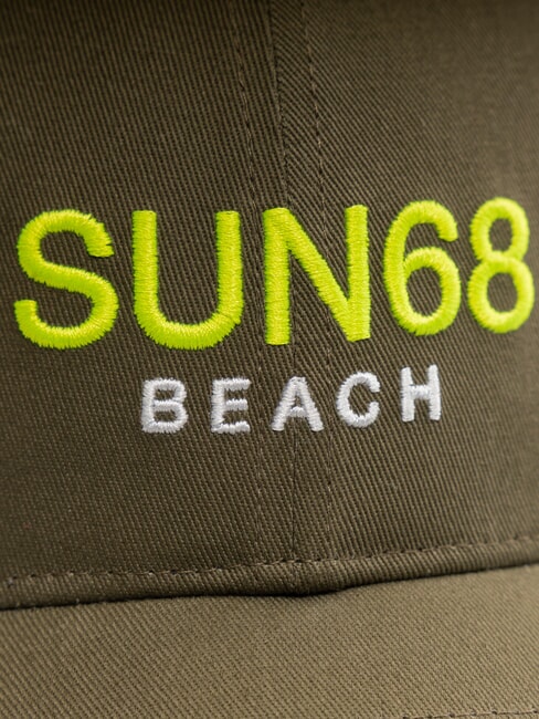 LOGO Șapcă de baseball din bumbac armată întunecată - Căciuli