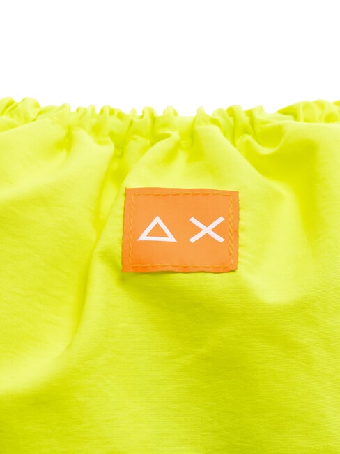 NYLON Rucsac cu șnur galben fluorescent - Rucsacuri pentru școală și timp liber