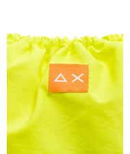 SUN68 NYLON Rucsac cu șnur galben fluorescent - Rucsacuri pentru școală și timp liber - 3