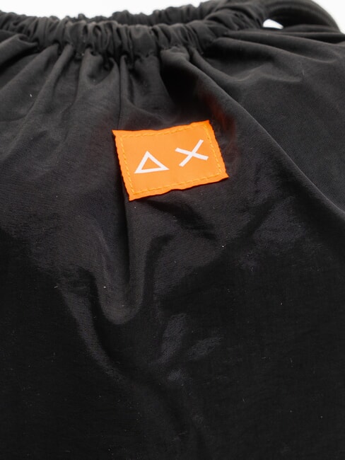 NYLON Rucsac cu șnur negru - Rucsacuri pentru școală și timp liber