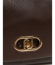 LIUJO LAPUFFY Geantă de umăr cu clapă maro deschis - Genți femei - 3