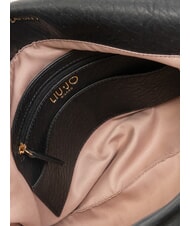 LIUJO LAPUFFY Geantă de umăr cu clapă BLACK - Genți femei - 5