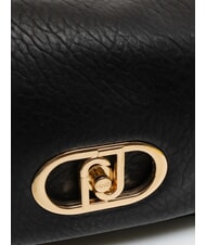 LIUJO LAPUFFY Geantă de umăr cu mâner de lanț BLACK - Genți femei - 3