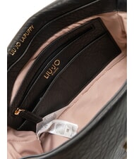 LIUJO LAPUFFY Geantă de umăr cu mâner de lanț BLACK - Genți femei - 5