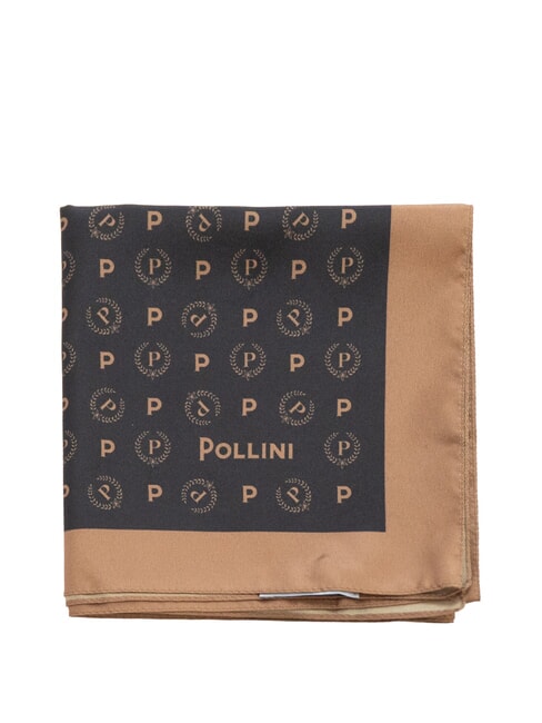 FLOWERS TWILL Eșarfă imprimată flori negre - Eșarfe