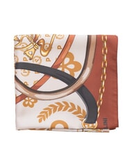 POLLINI HEARTS TWILL Eșarfă lanț maro - Eșarfe - 3